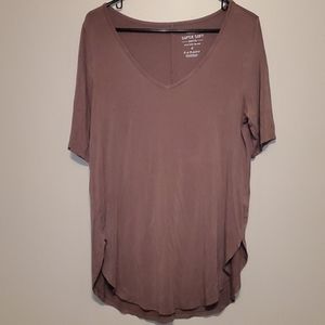 Torrid Super Soft Tan Favorite Tunic Tee